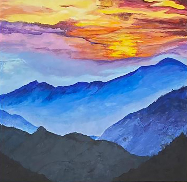 Colorado Mountain Sunset